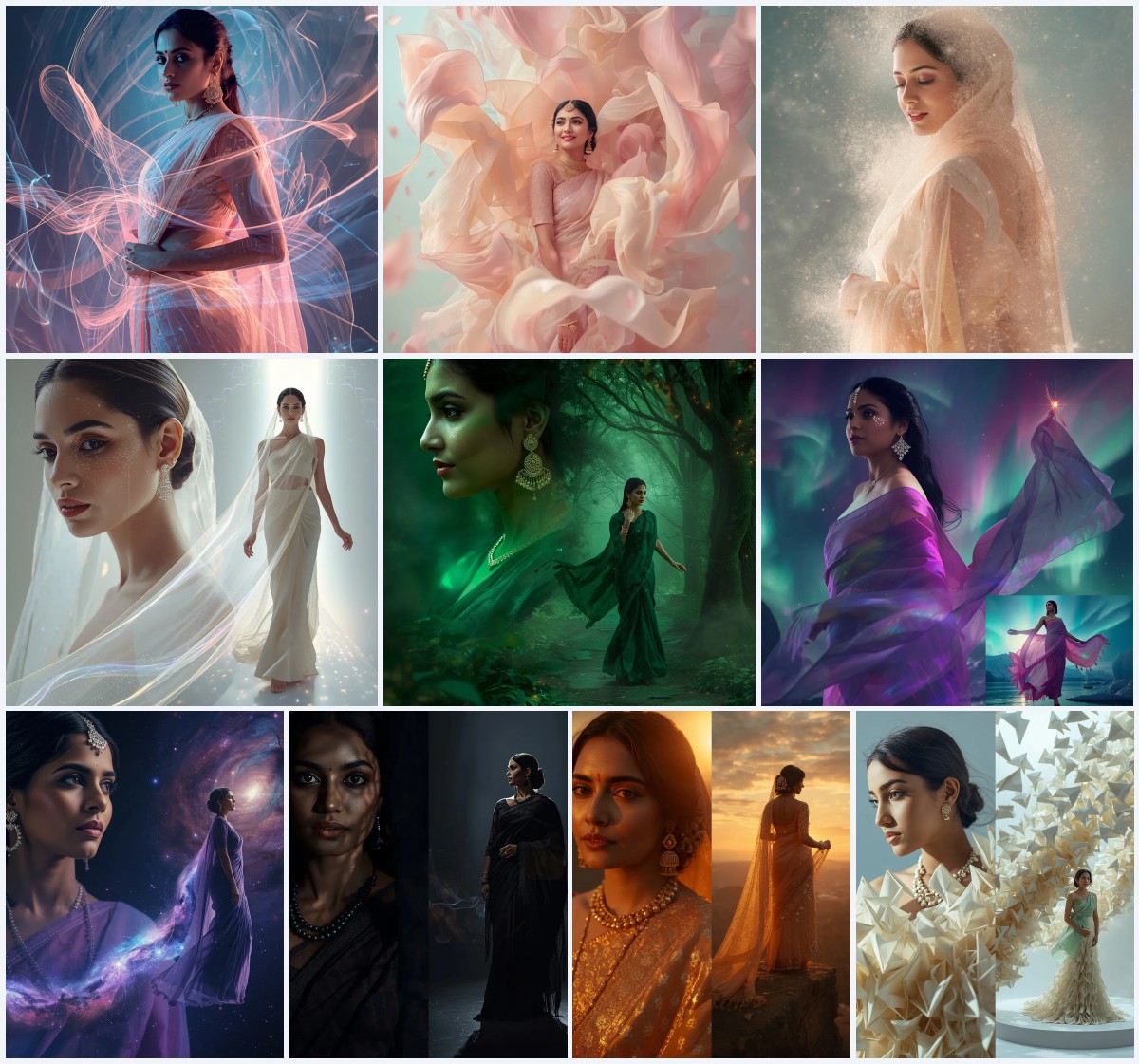 Top 10 Gemini Traditional Saree Prompts for AI Artistry | traditional saree prompt for chatgpt